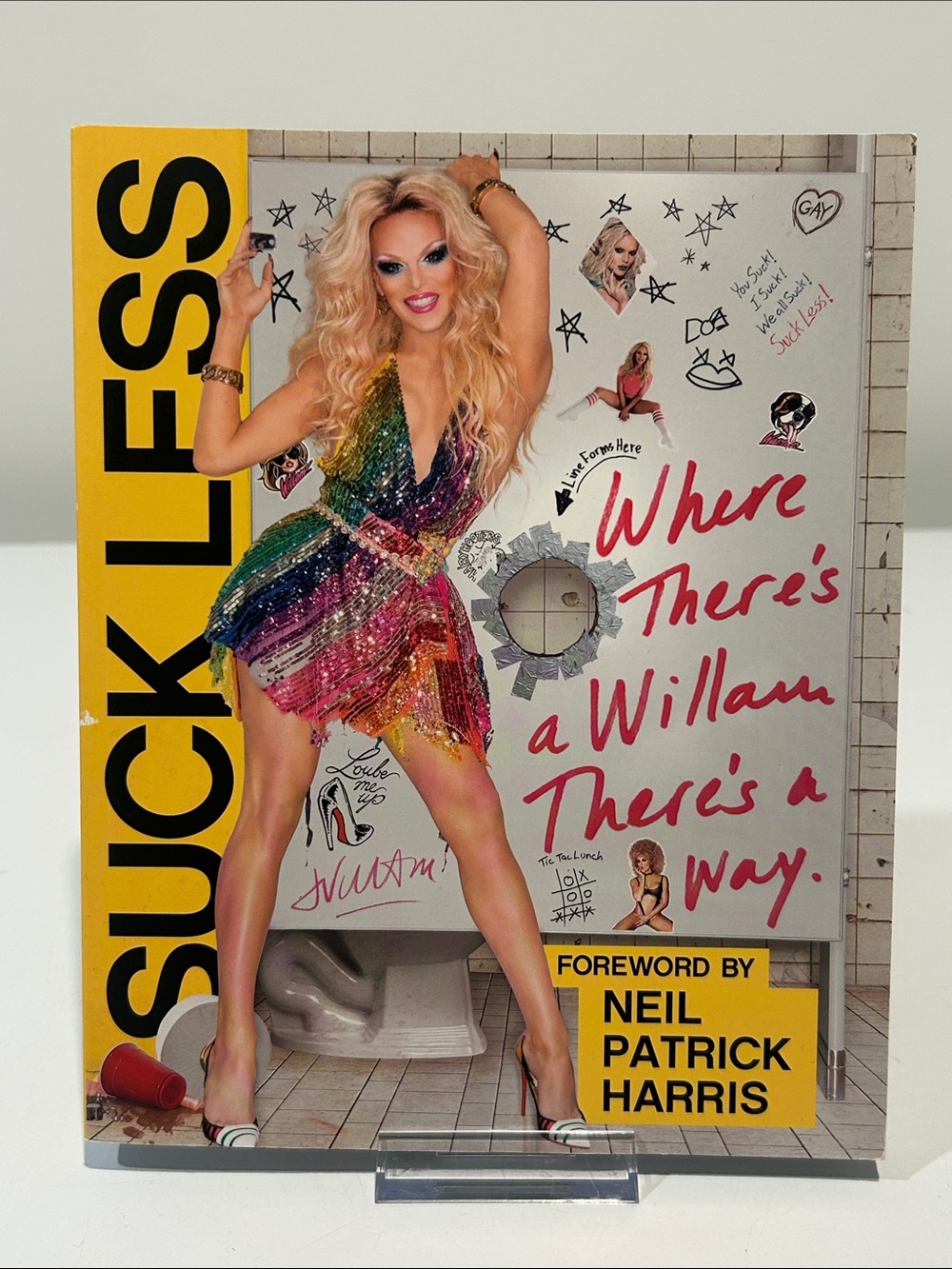 “Suck Less: Where There’s A Willam, There’s A Way” book
